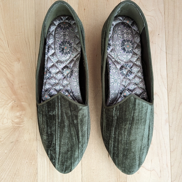 Birdies Velvet Heron Flats size 10 new in box! never worn! - Picture 8 of 8